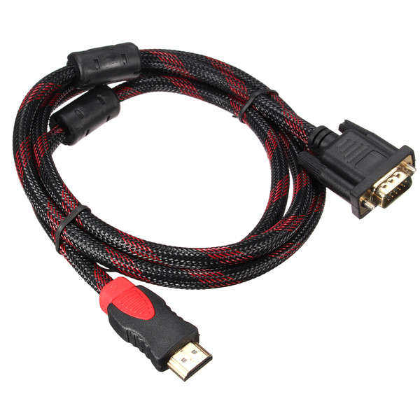 1080P HD Male to VGA Male Video Converter Adapter Cable for PC DVD HDTV