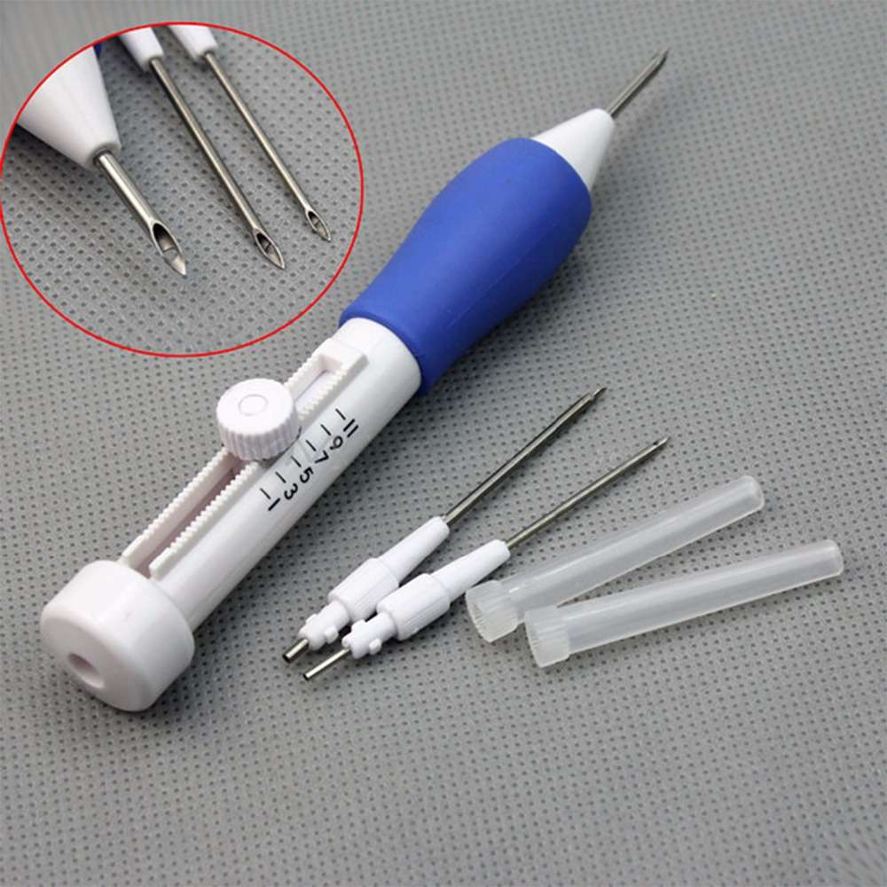 3 Sized Embroidery Sewing Stitching Punch Needle Punching Set Tool Kit For Embroidery DIY Craft Tool