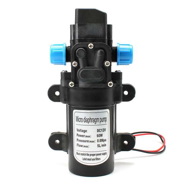 DC 12V 60W 5L/min Micro Diaphragm Water Pump
