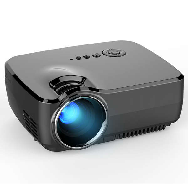 GP70 LCD Portable LED Projector 1080P Full HD 1200 Lumens HDMI USB FHD SD Home Theater Beamer