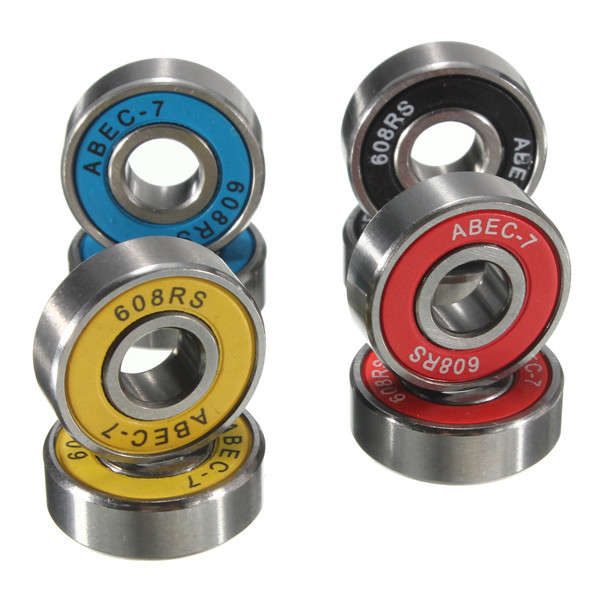 8pcs 8x22x7mm ABEC 7 Groove Ball Bearings Skateboard Bearings