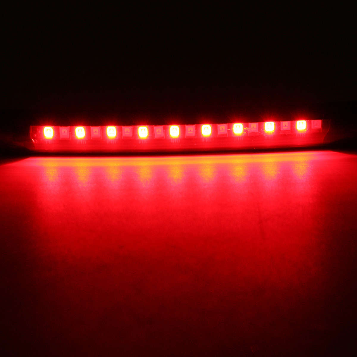 Flexible 18 LED Motorcycle ATV Tail Brake Stop Turn Signal Strip Light