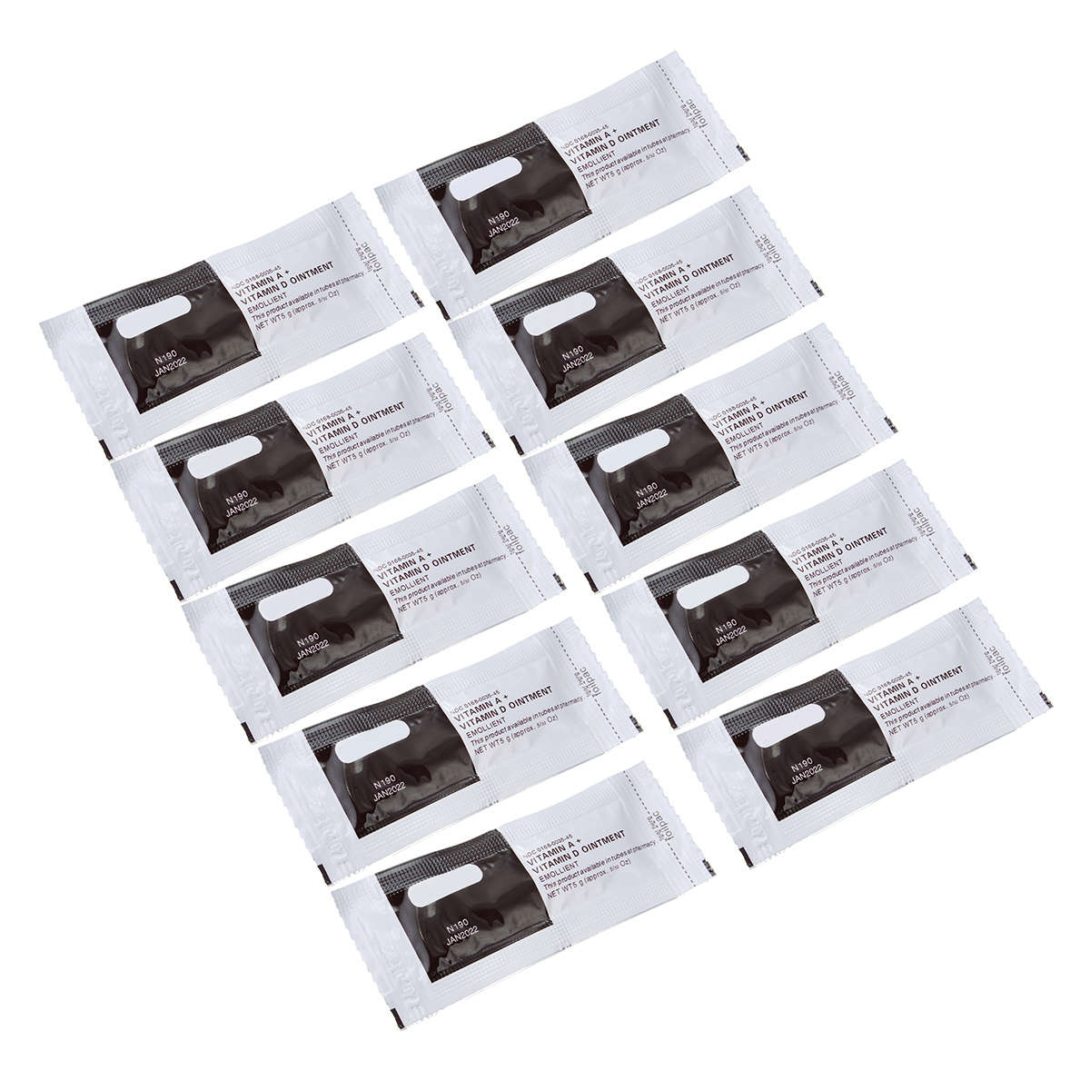 10Pcs Tattoo Fast Healing Aftercare Cream Vitamin A+D Care Lotion Scar Prevention Ointment Salve