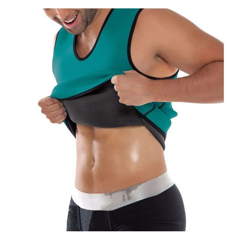 Men Body shaping Hot Neoprene Sweat Absorption Slimming Vest