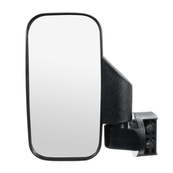 Rear Reversing Side View Mirrors Set Rectangle High Impact Break-Away For UTV/ATV Off Road