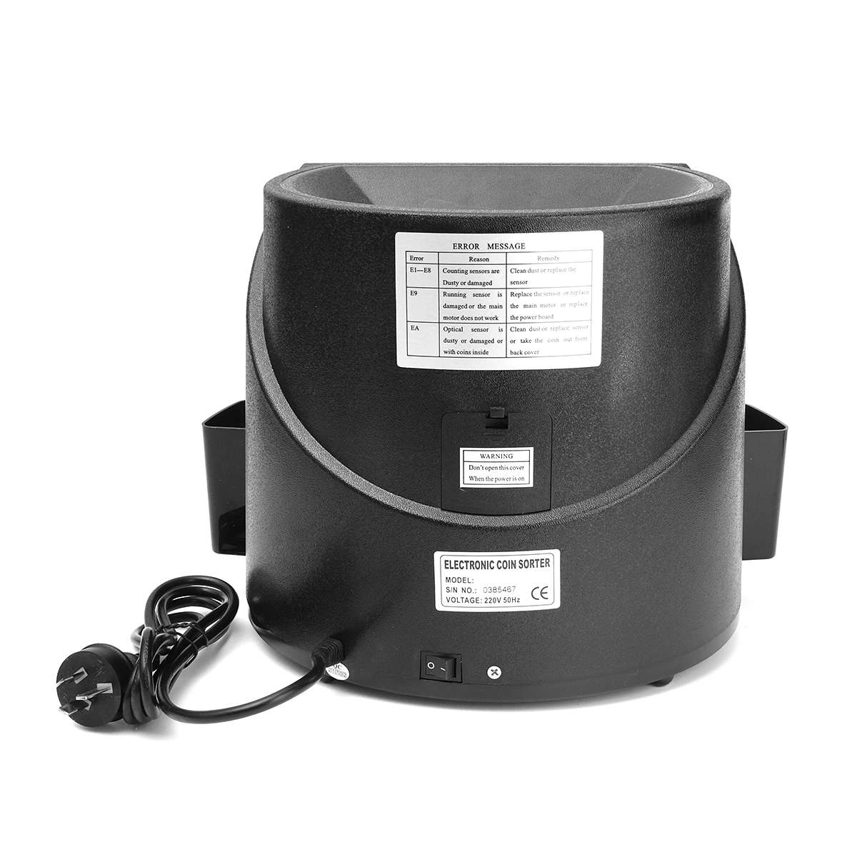 LED Display Digital Automatic Electronic Australian Coins Counter Sorter Machine