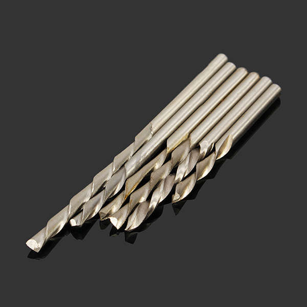6pcs 3.175mm End Mill Cutters Left Hand Single/Two Spiral Flute Cutters Carbide Wood Milling Cutter