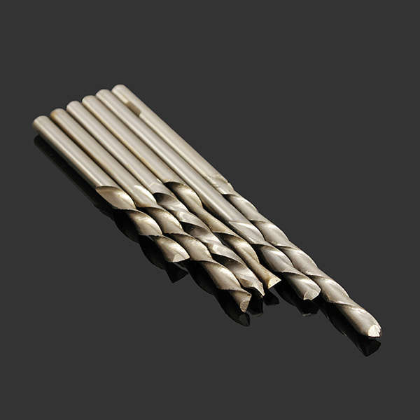 6pcs 3.175mm End Mill Cutters Left Hand Single/Two Spiral Flute Cutters Carbide Wood Milling Cutter
