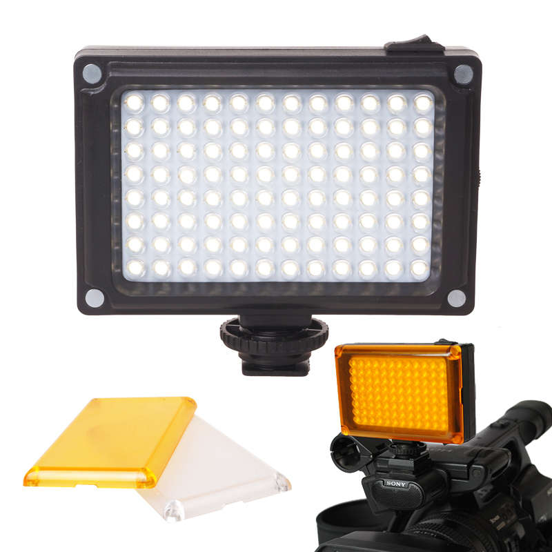 Mini LED Video Light Photo Lighting Camera Hotshoe Dimmable LED Lamp