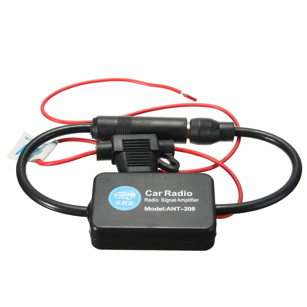 12V Car Truck Stereo Antenna FM AM Radio Inline Signal AMP Amplifier Booster