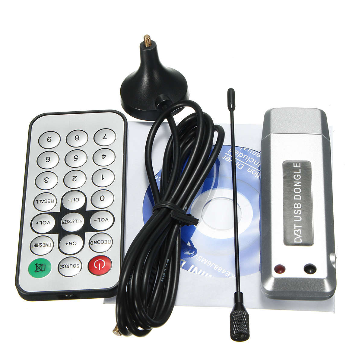 Digital USB 2.0 Notebook DVB-T HDTV TV Receiver Tuner