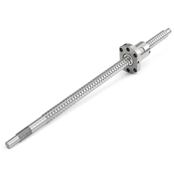 SFU1204 Ball Screw With Single Ball Nut Length 300mm For CNC Parts