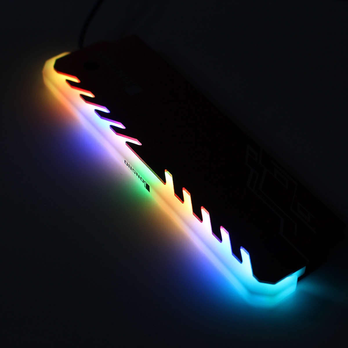 RGB Colorful Backlit Aluminium Magnesium Alloy Memory Cooling Clamp Heatsink