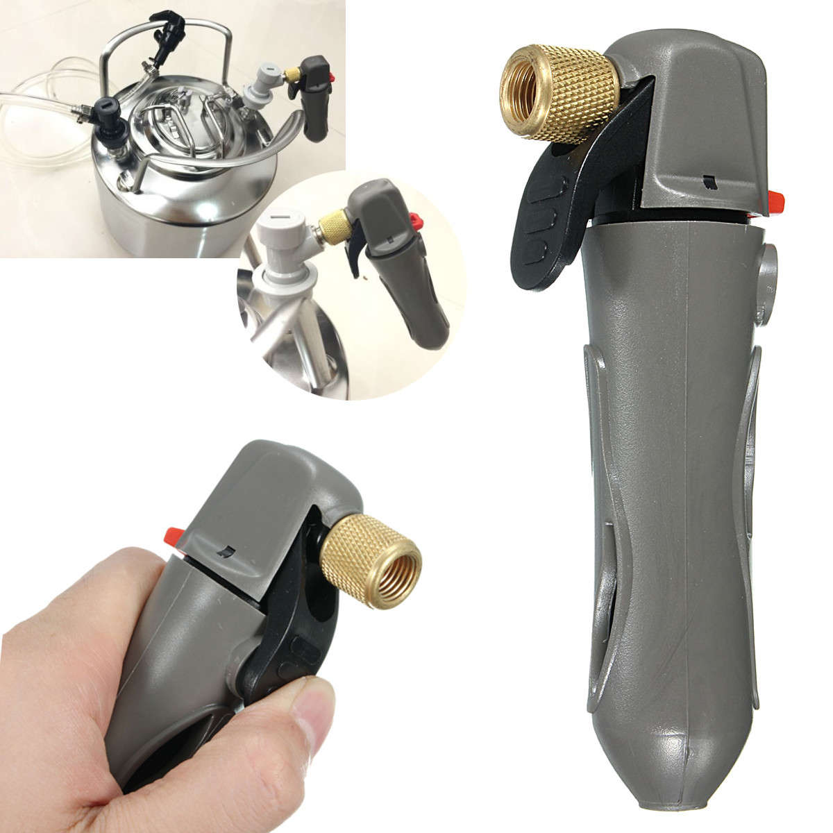 Cornelius Corney  Home Brew Beer Keg Pocket CO2 Charger