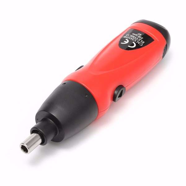 6V Screwdriver Bits Set Cordless Electric Screwdriver Drill With 11pcs Screwdriver Bits