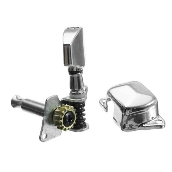 Acoustic Guitar String Semiclosed Tuning Pegs Tuners Machine Heads 6L Chrome
