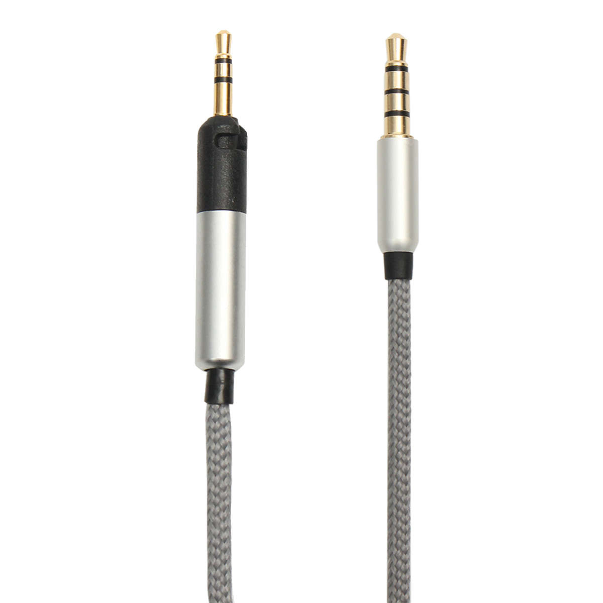 1.2M Replacement Audio Cable with Remote & Mic for Sennheiser HD595 HD598 HD558 HD518 Headphones