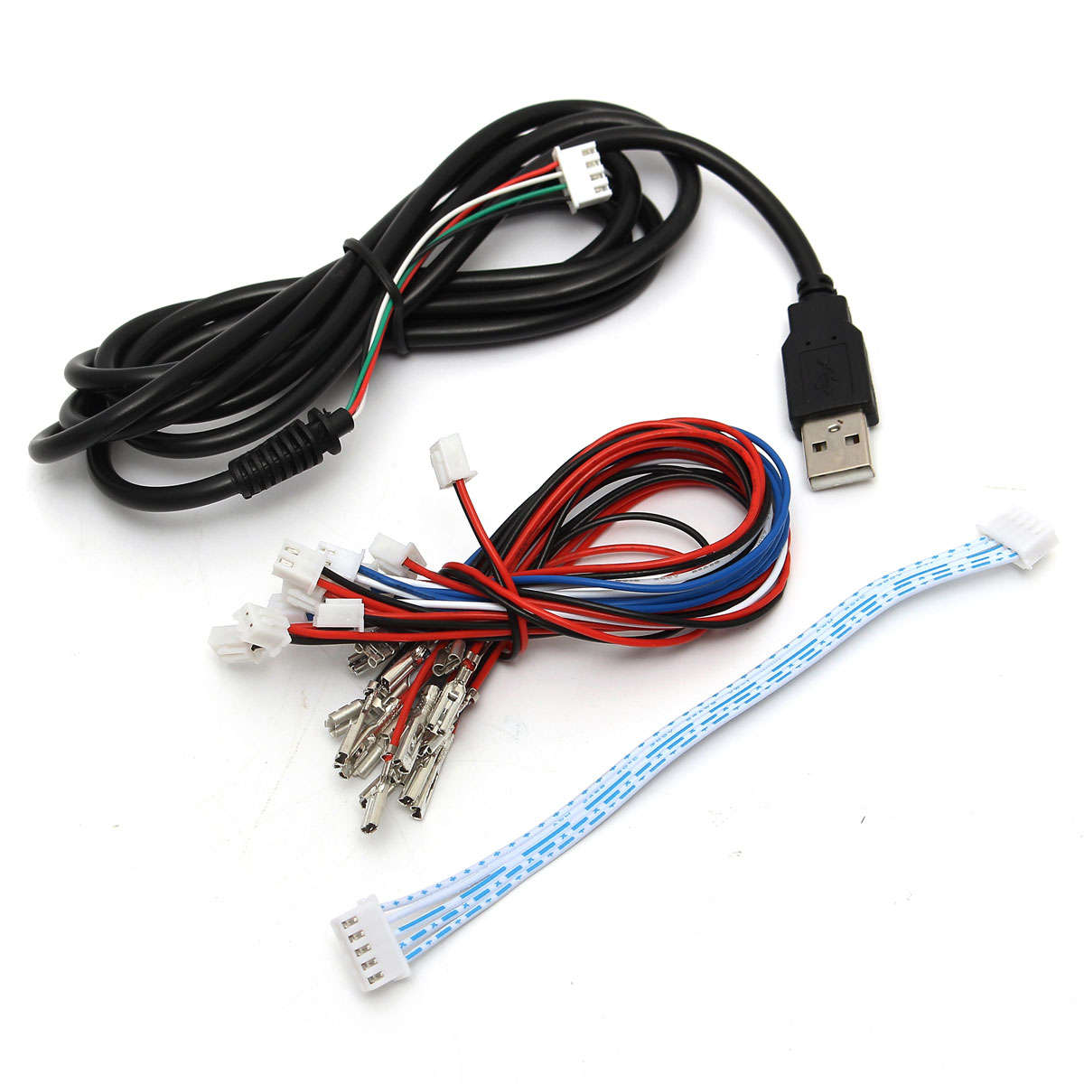 Game DIY Arcade Set Kits Replacement Parts USB Encoder to PC Joystick and Buttons