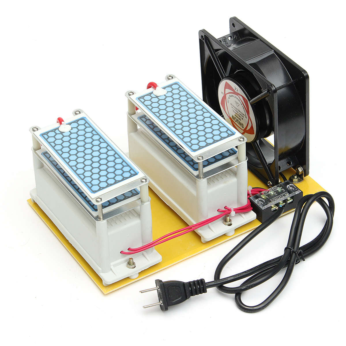 AC 220V 20g Ozone Generator + Fan Ozone Disinfection Machine Air Purifier Tool