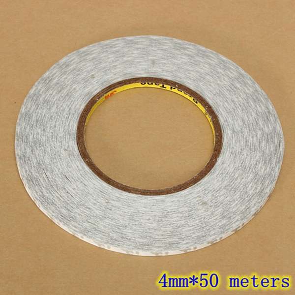 2-6mm and 50M Double Sided Extremely Strong Tape Adhesive For LCD Glass Cellphone