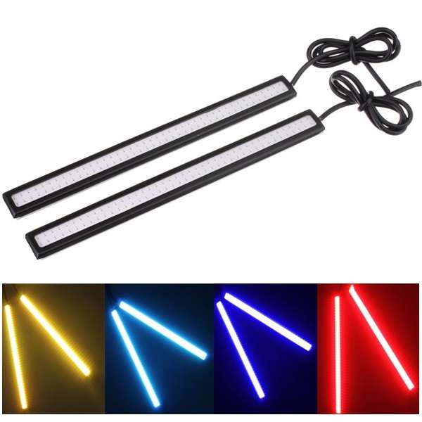 Pair 17cm Waterproof 84LED COB Car LED Light DRL Fog Driving Lamp Lights