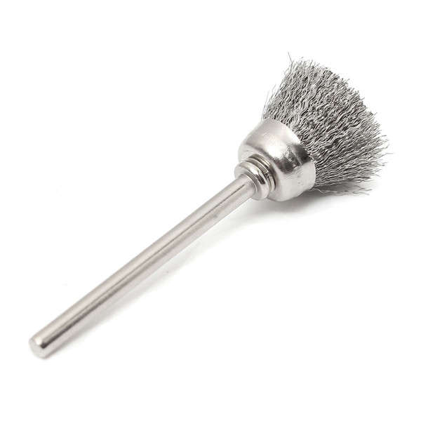 45pcs Steel Wire Wheel Brushes Set Dremel Accessories for Rotary Tools Grinding Brush