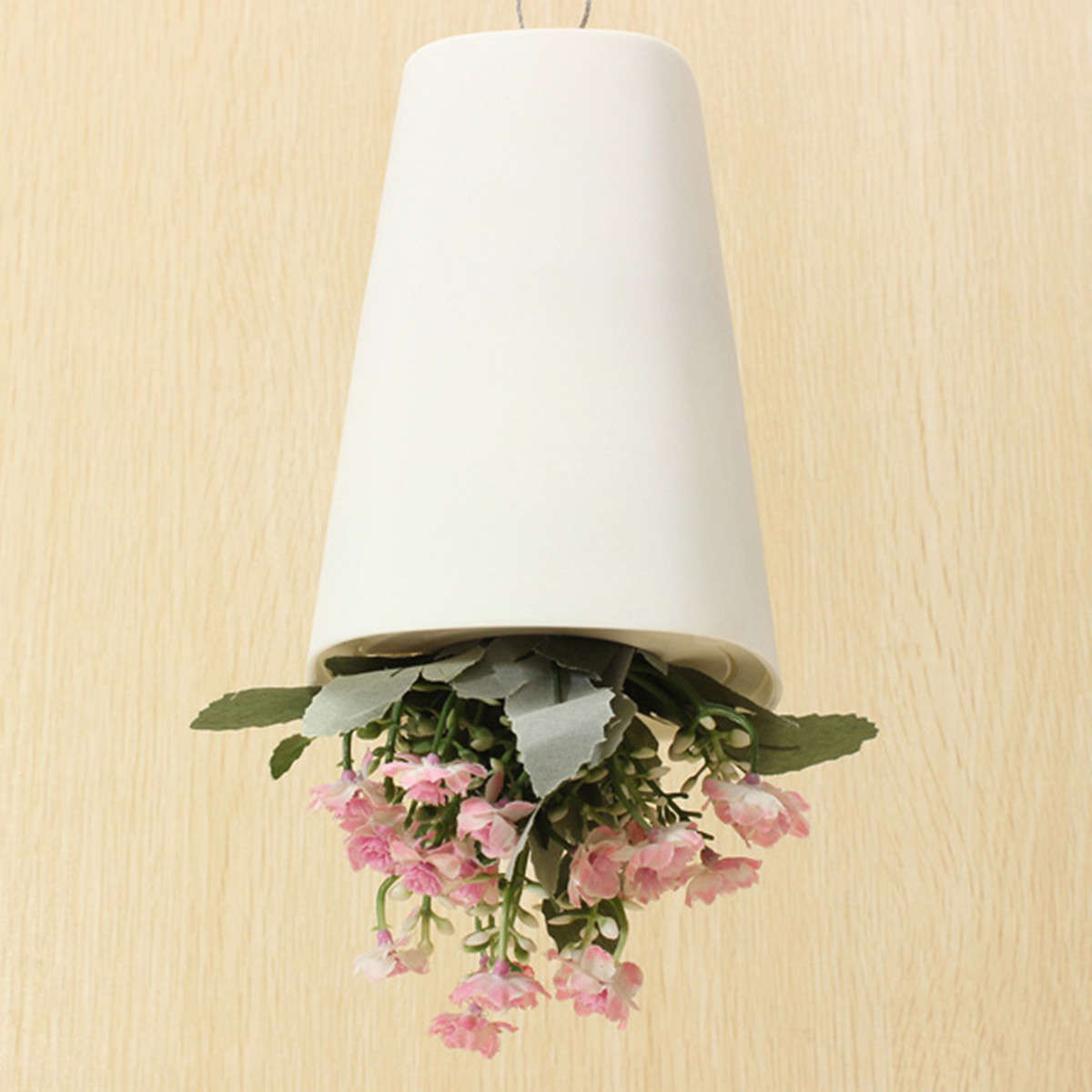 Home Garden Decor Sky Planter Hanging Flower Pot Upside Down Plant Pot