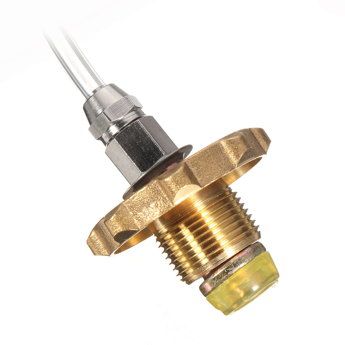 Camping Stove Propane LP Gas Refill Adapter Flat Cylinder Tank Coupler Valve