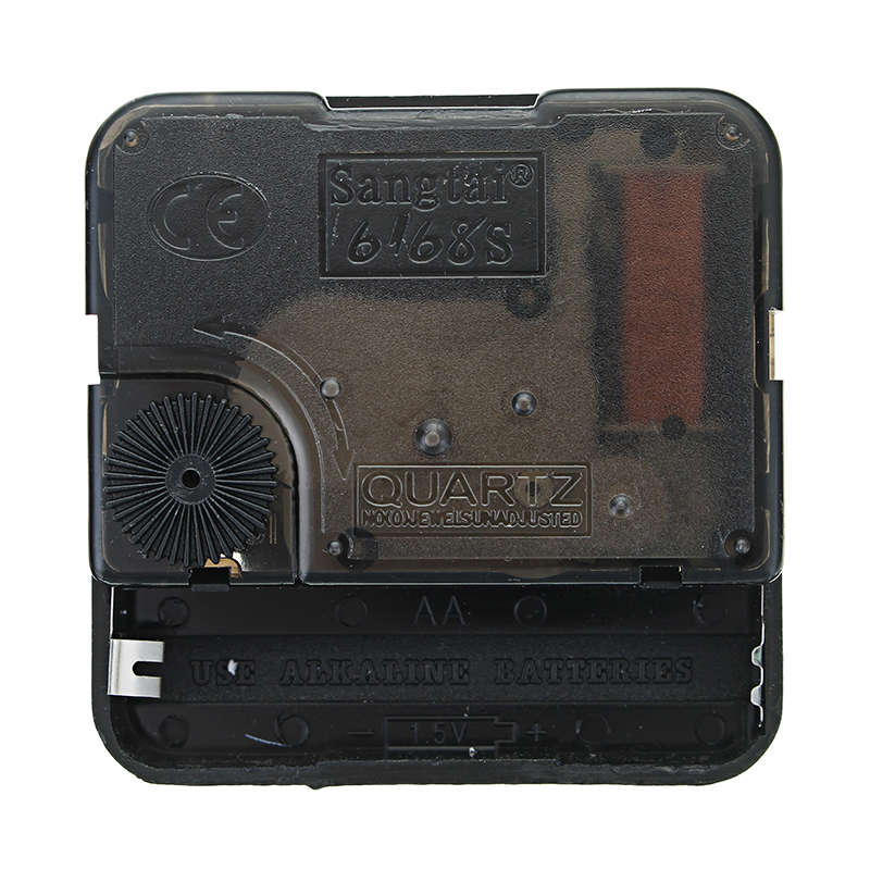 20mm Shaft DIY White Hands Quartz Movement Silent Mechanism Wall Clock Repair Parts