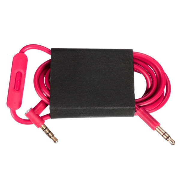 V2 3.5mm Jack Remote Mic Control Talk Cable Lead Wire For Solo HD MIC Beats By Dr Dre