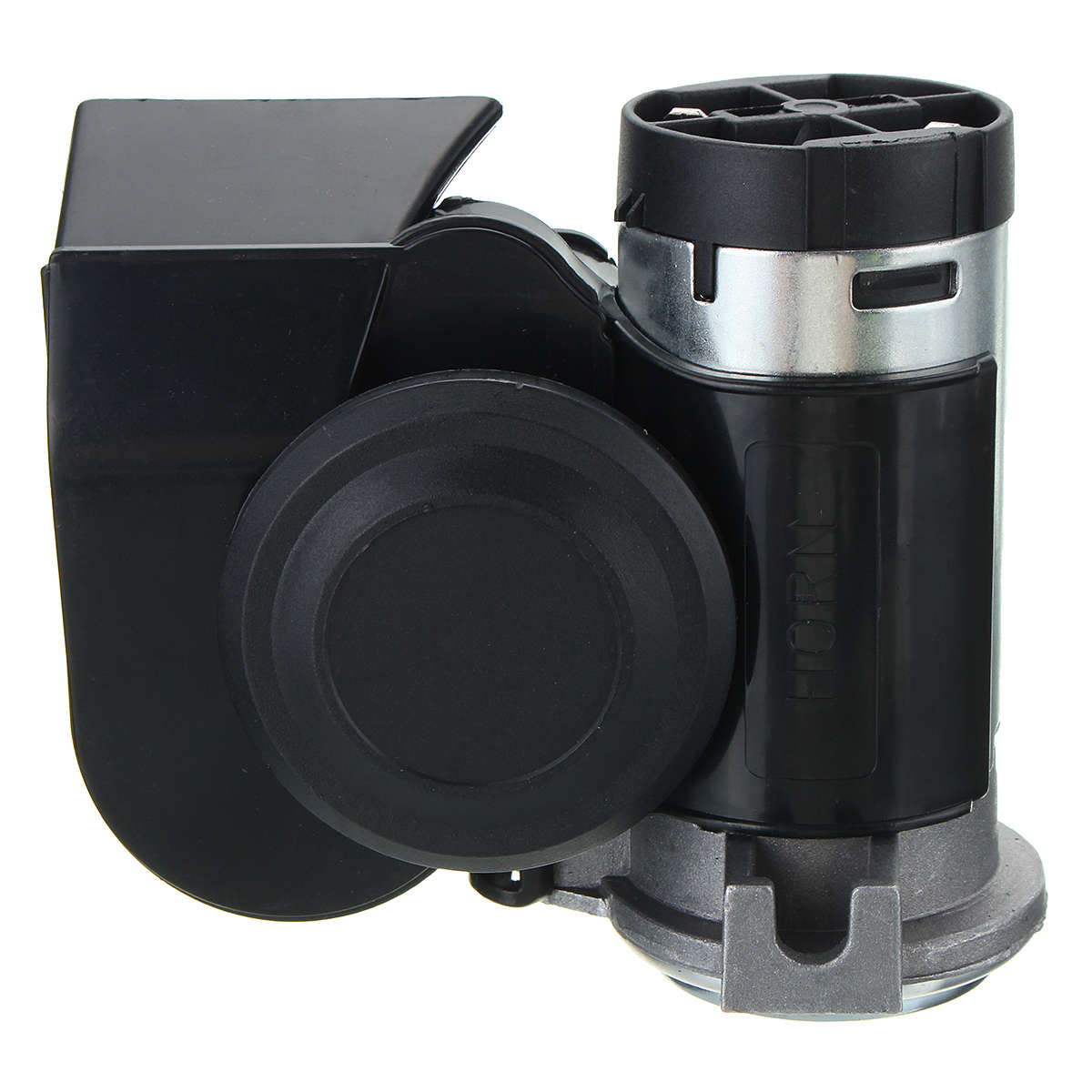 12V Dual Tone Trumpet Super Loud Electric Air Horn w/Compressor Car Truck Train