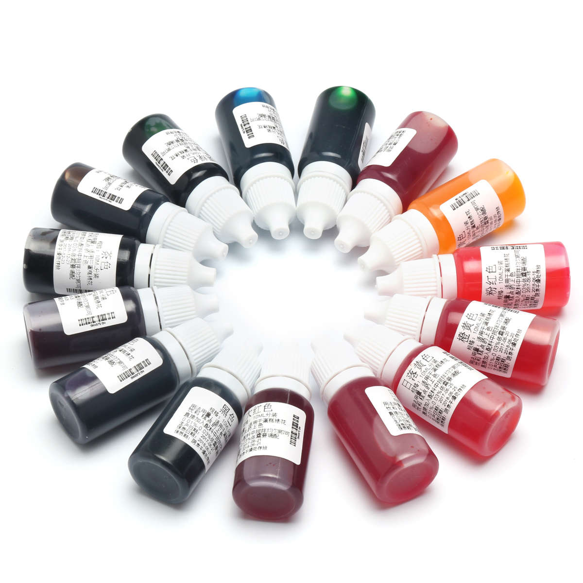 15 Color Epoxy UV Resin Coloring Dye Colorant Pigment Mix Color for DIY Hobbiers