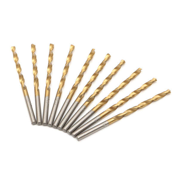 99Pcs 1.5-10mm Titanium Coated HSS Twist Drill Bits Set