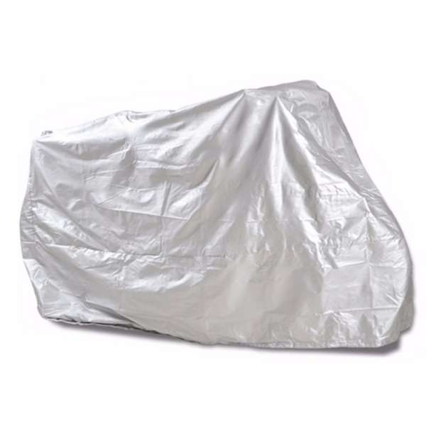 Motorcycle Rain UV Dust Cover Dust Bike Protector XXL Silver