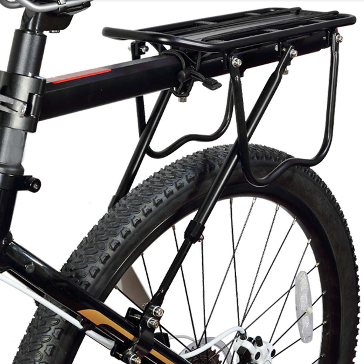 BIKIGHT Bicycle Rear Rack Seat Panniers Bag Luggage Carrier Heavy Duty