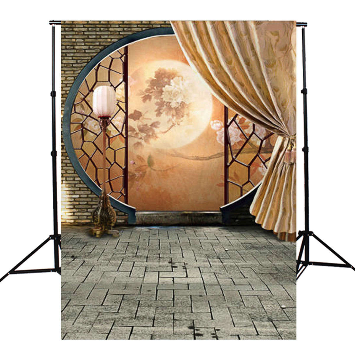 5x7FT Chinese Antiquity Moon Mid-autumn Festival Photography Background Backdrop