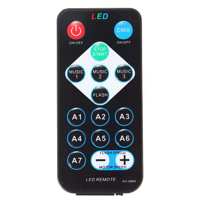 3W Sound Active RGB Party Crystal Magic Ball LED Stage Effect Lighting + IR Remote