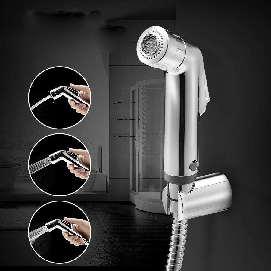 KCASA¿¿¿ Double Modes Pressurize Bidet Shower Toilet Seat Shattaf Bathroom Kitchen Shower Head Spray