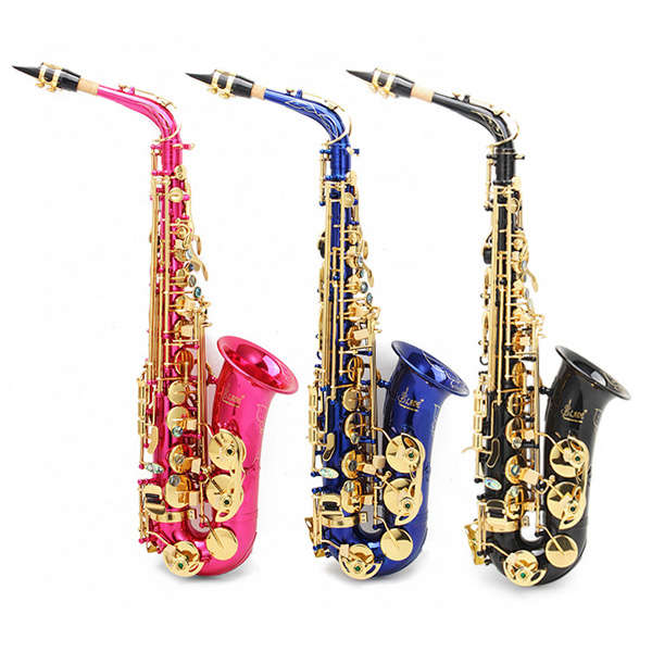 LADE Alto Eb Colorful Saxophone With Case & Accessories