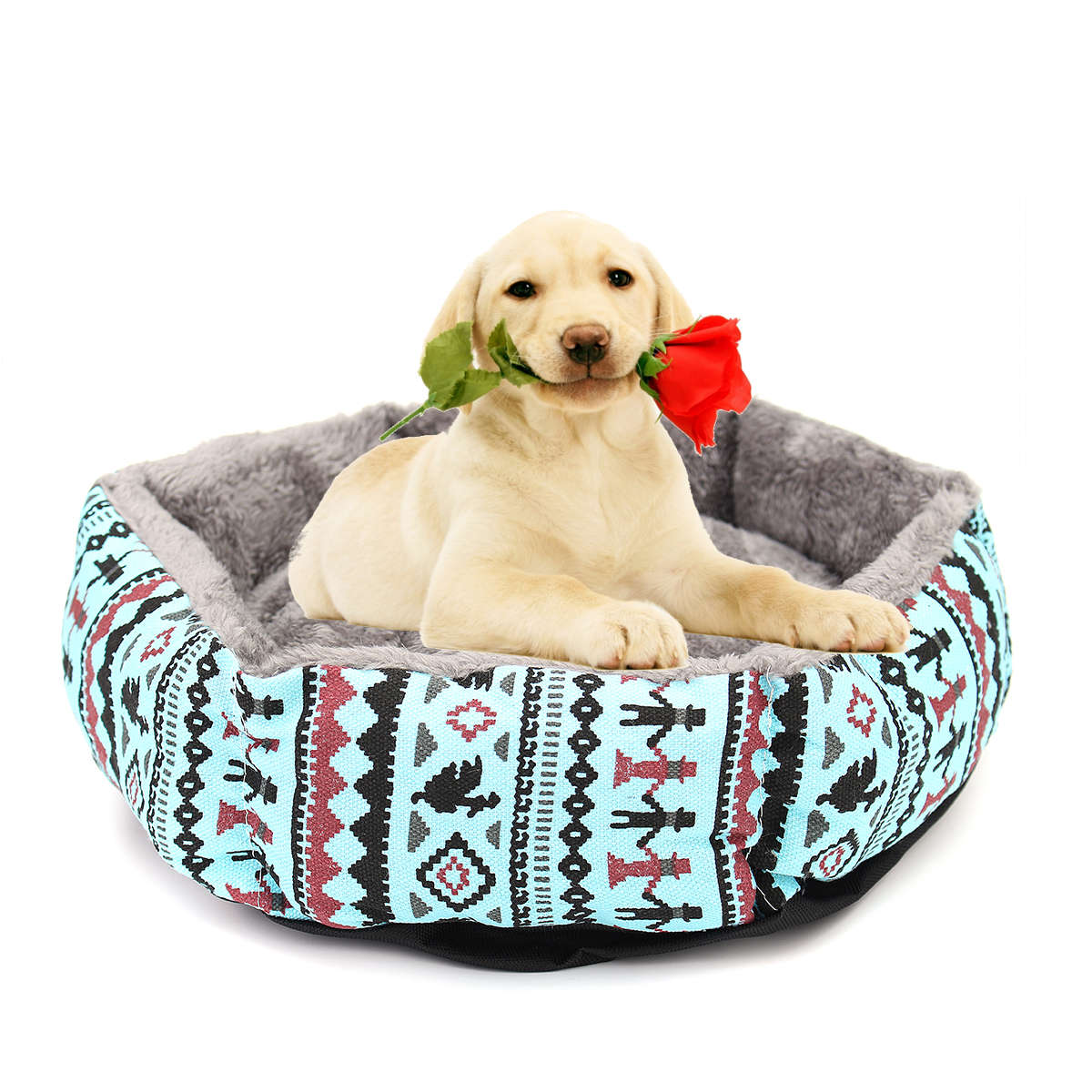 40cm Pet Dog Puppy Cat Kitten Bed Soft Cushion Warm Kennel Mat Pad Blanket