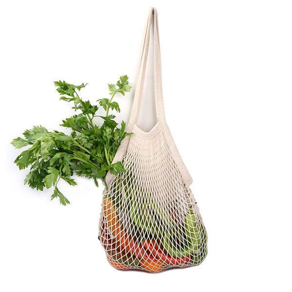 Honana HN-B27 Multifunctional Reusable Grocery Bags 9 Colors String Shopping Bag Mesh Storage Bag