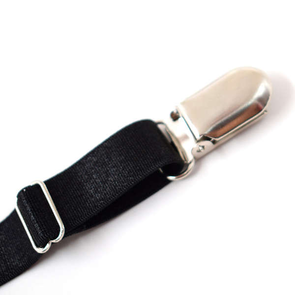 Men Shirt Stays Garters Leg Suspenders Adjustable Elastic Shirt Holder Casual Leg Braces