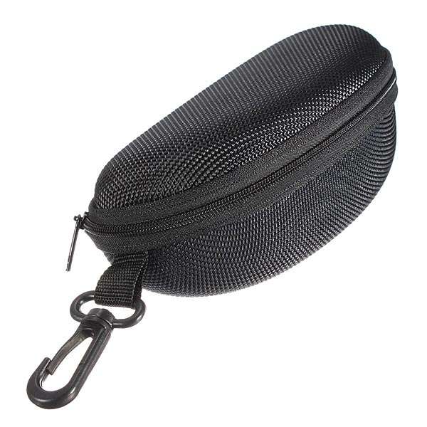 Sunglasses Eyeglasses Case Zipper Bag Black Hard Glasses Case Box Bag