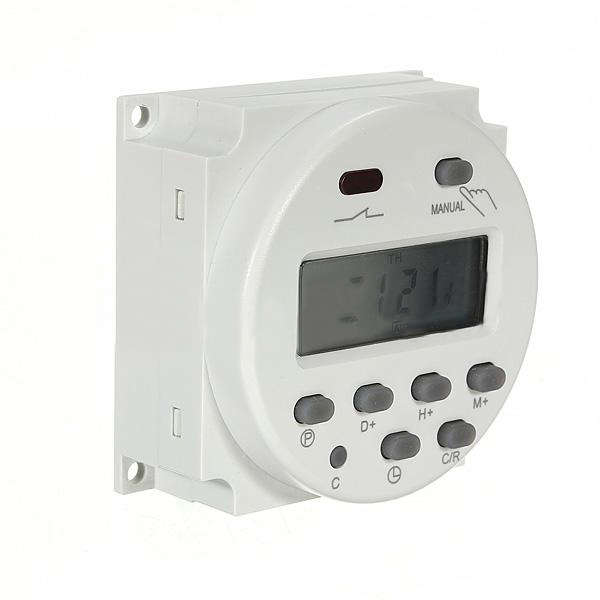DC 12V Mini LCD Digital Microcomputer Control Power Timer Switch