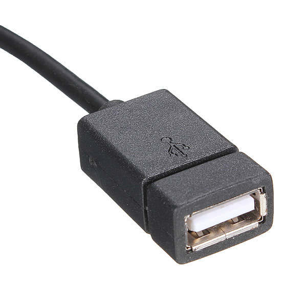 Audio Adapter Cable USB Female AUX Media Interface for Benz Mercedes