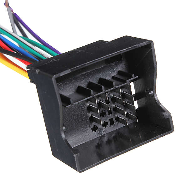 Car Stereo Radio Player Wire Harness Adapter Plug for VW Jetta Passat