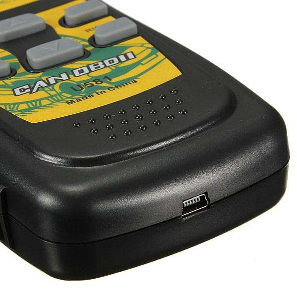 U581 CAN OBDII Auto Diagnostic Tool Scanner Code Reader 15 Pins