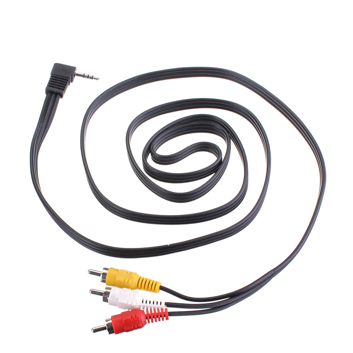 3.5mm Mini AV to 3 RCA Male Adapter Audio Video Cable Stereo Cord