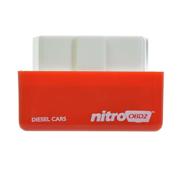 Nitro OBD2 Diesel Red Economy Chip Tuning Box Power Fuel Optimization Device