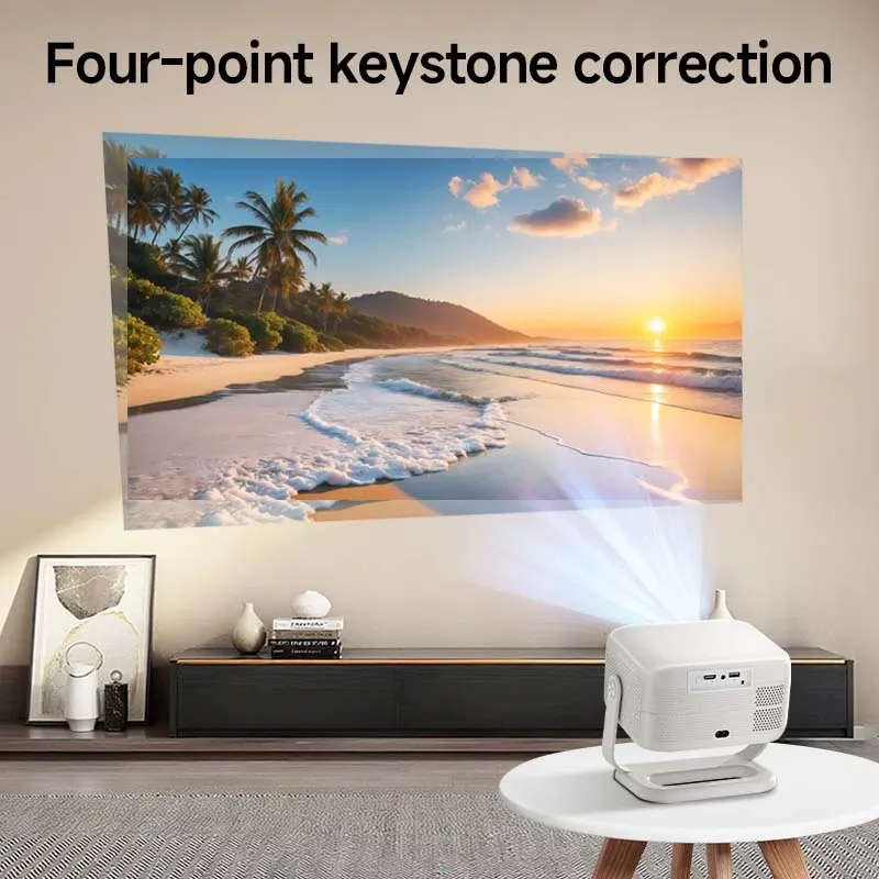 Full HD 1920*1080P Projector Portable Android 13 3D LED Video Projectors
